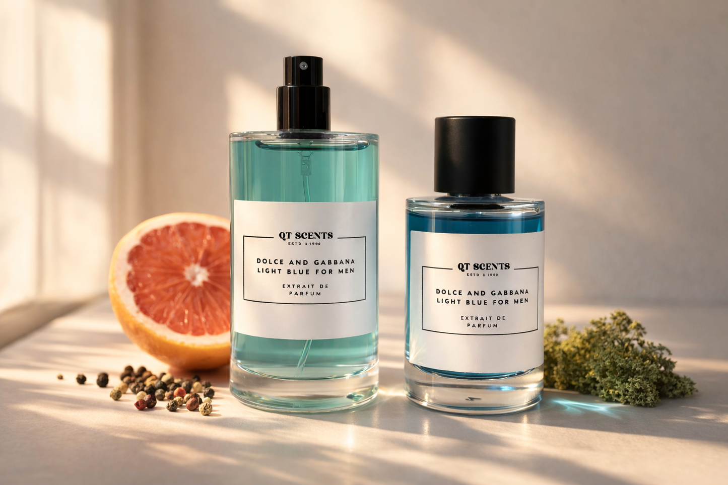 Inspired by Dolce and Gabbana light blue for men